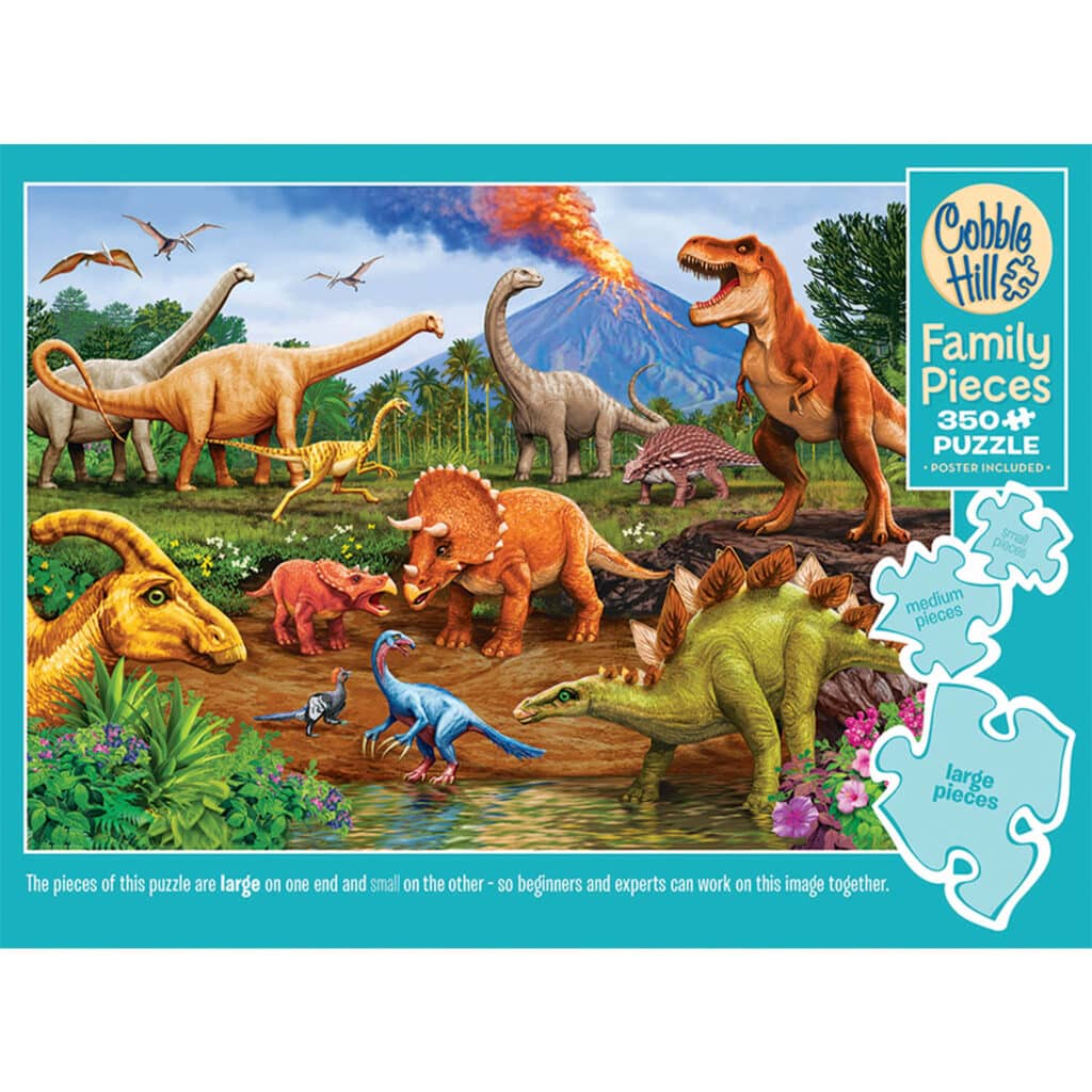 Pussel – Dinosaurier, 350 bitar