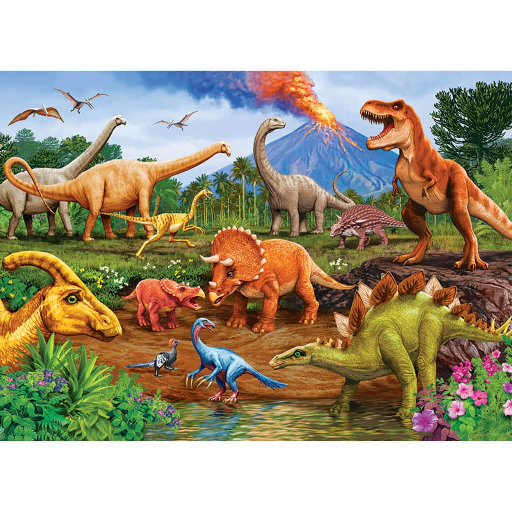 Pussel – Dinosaurier, 350 bitar