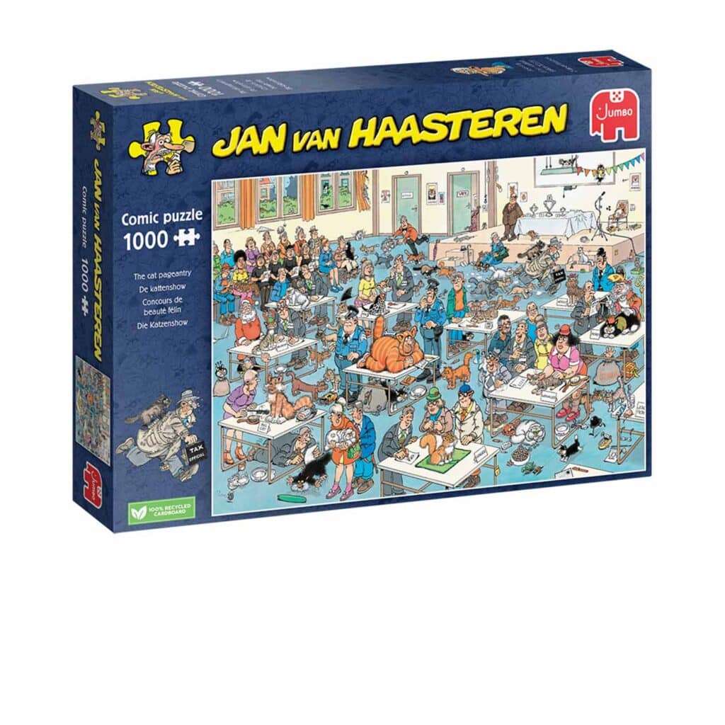 Pussel – Kattenshow, 1000 bitar