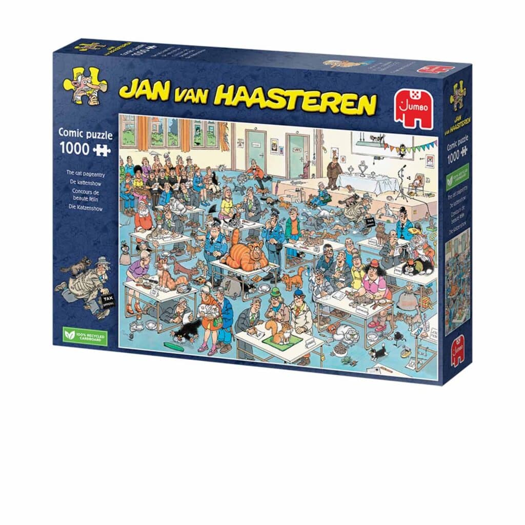 Pussel – Kattenshow, 1000 bitar