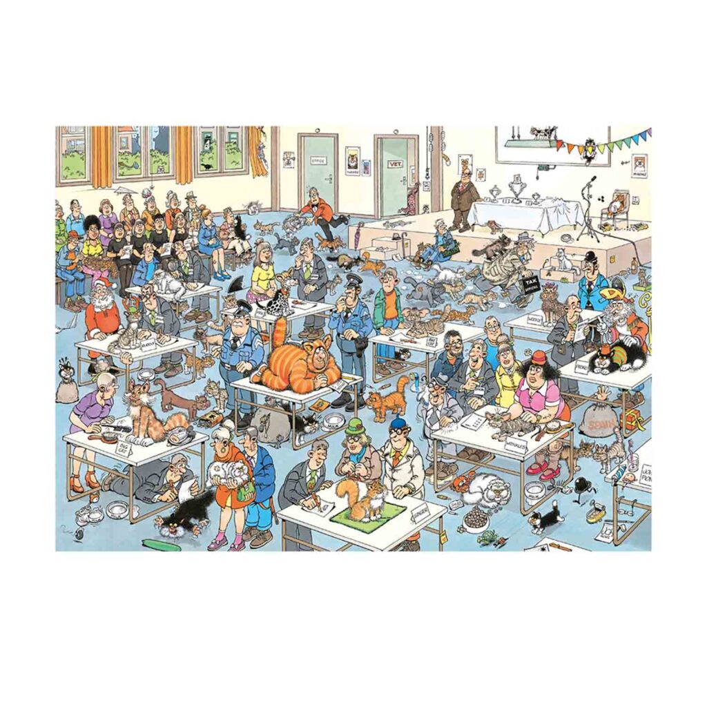 Pussel – The cat pageantry, 2000 bitar