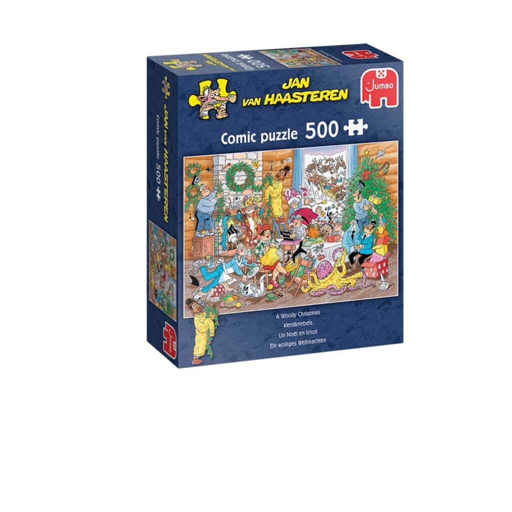 Pussel – Stickade Julklappar, 500 bitar