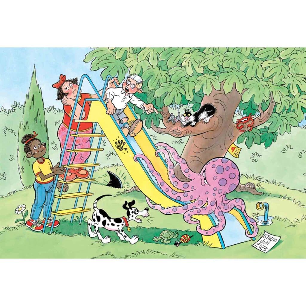 Barnpussel – JVH Junior 16 – A Slippery Slide, 150 bitar