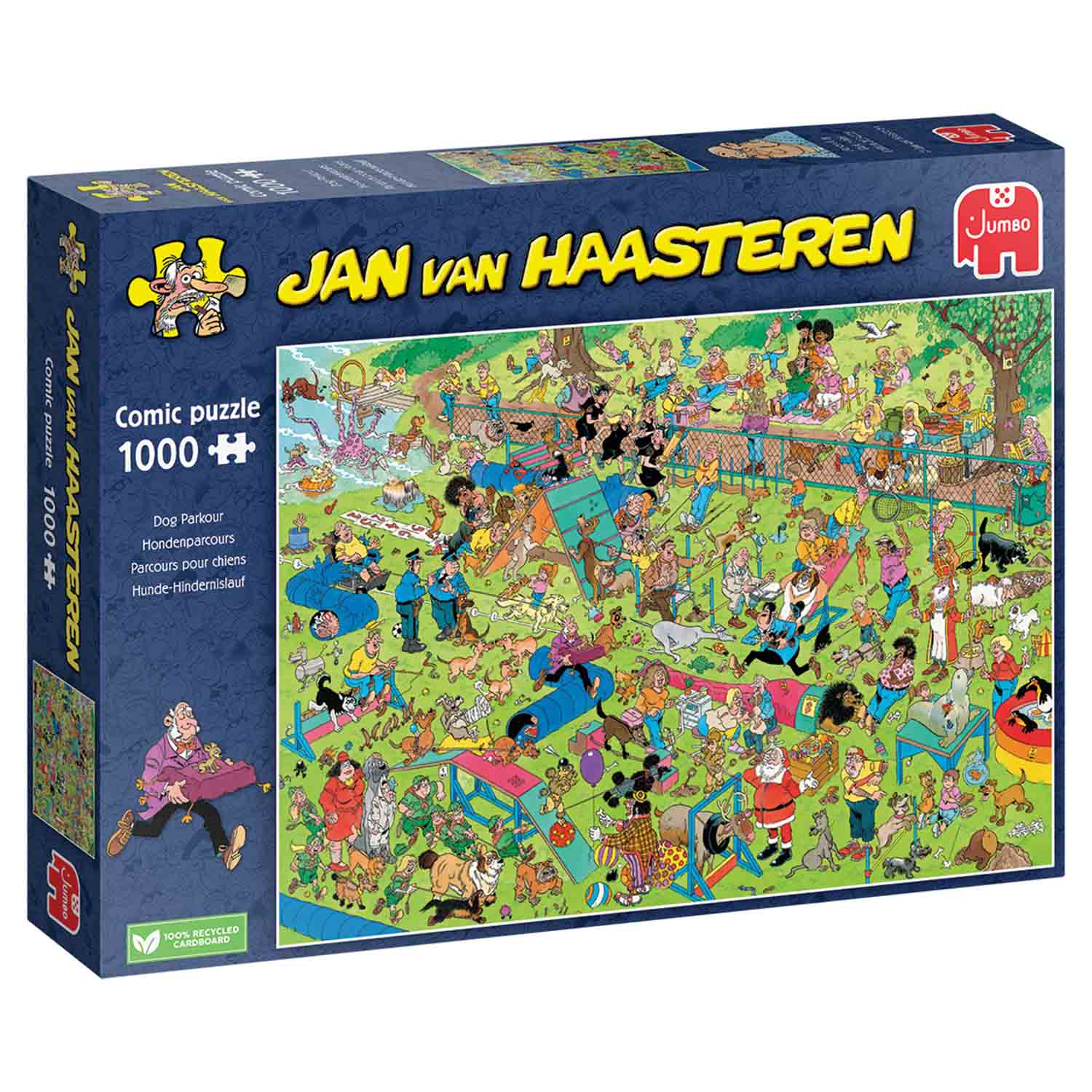 Pussel - Hundarna i parken, 1000 bitar