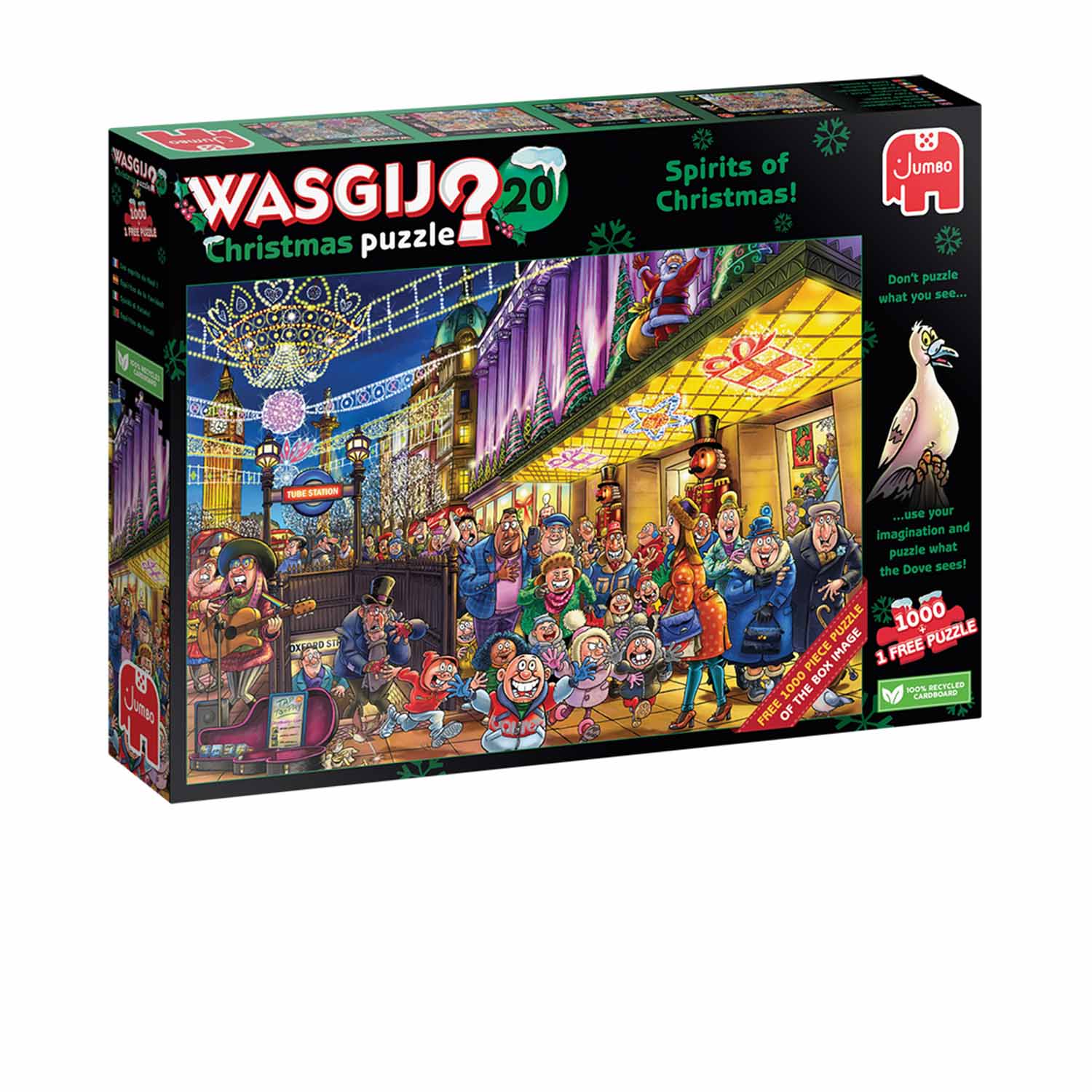 Pussel - Wasgij Christmas 20, 2x1000 bitar - Bild 4