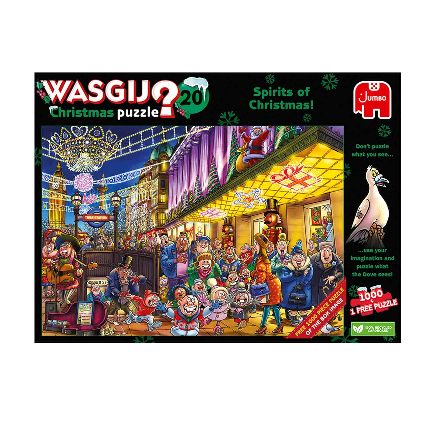 Pussel - Wasgij Christmas 20, 2x1000 bitar