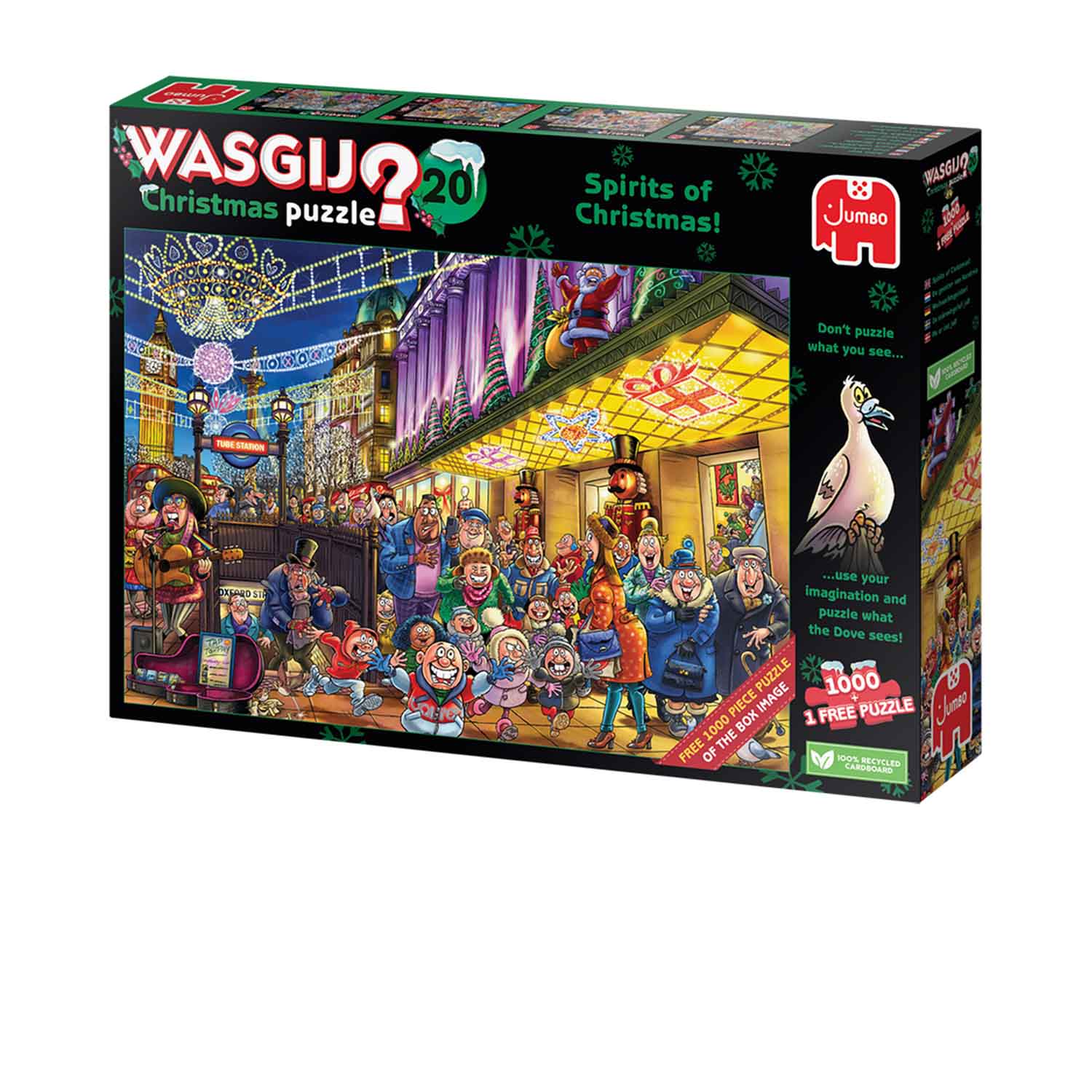 Pussel - Wasgij Christmas 20, 2x1000 bitar - Bild 3