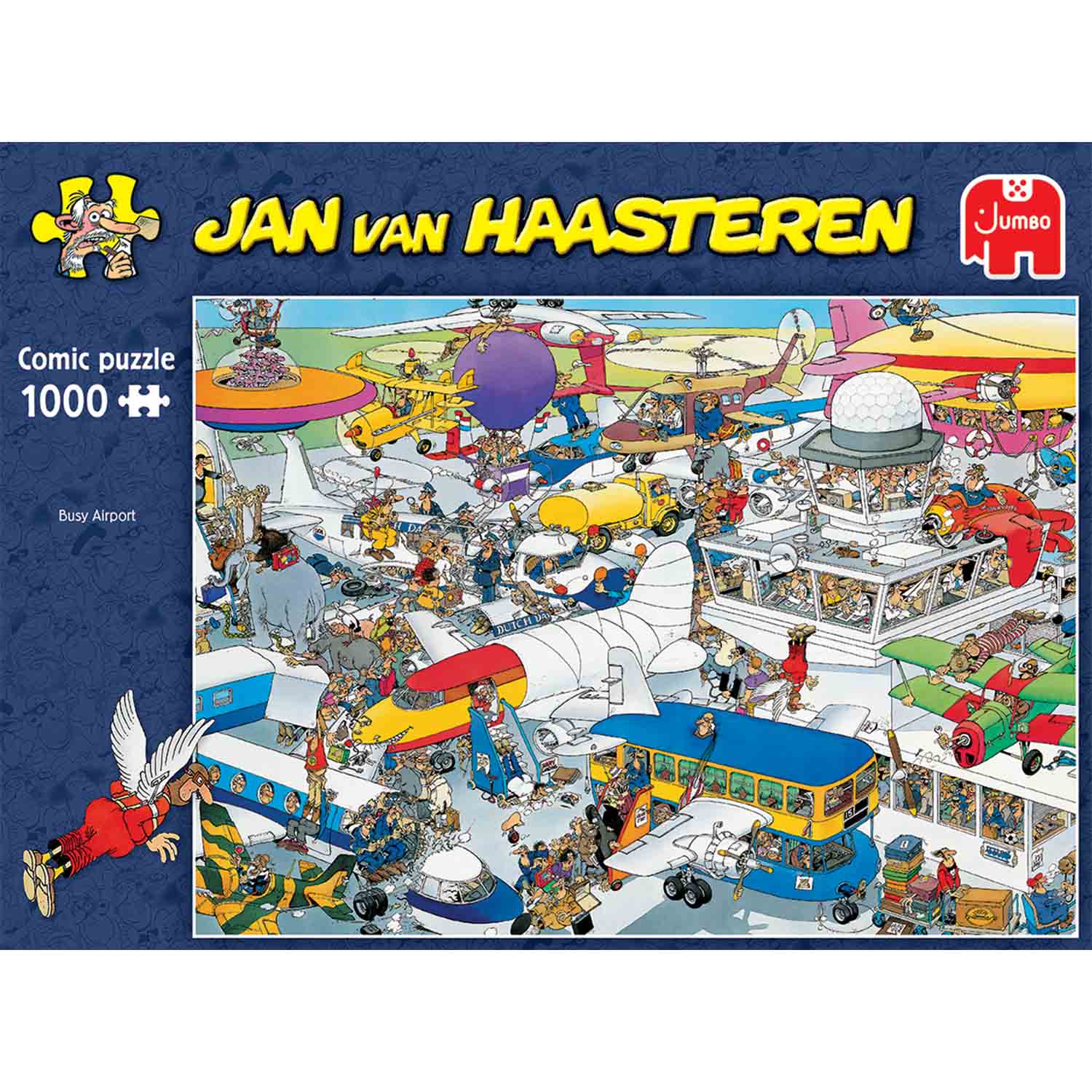 Pussel - Busy Airport, 1000 bitar