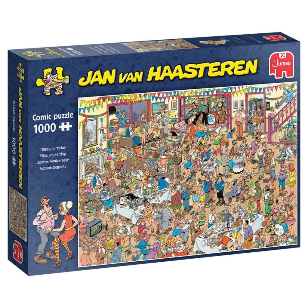Jan Van Haasteren Pussel – Grattis på födelsedagen 1000 bitar