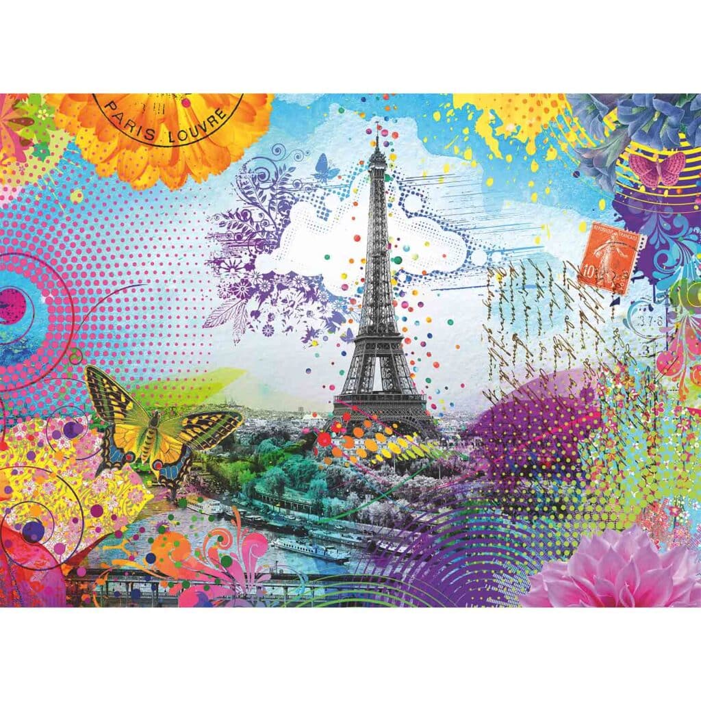 Pussel – Postcard from Paris, 500 bitar