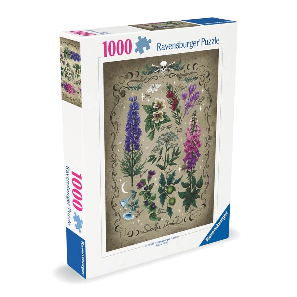 Ravensburger Pussel – Giftiga växter 1000 bitar