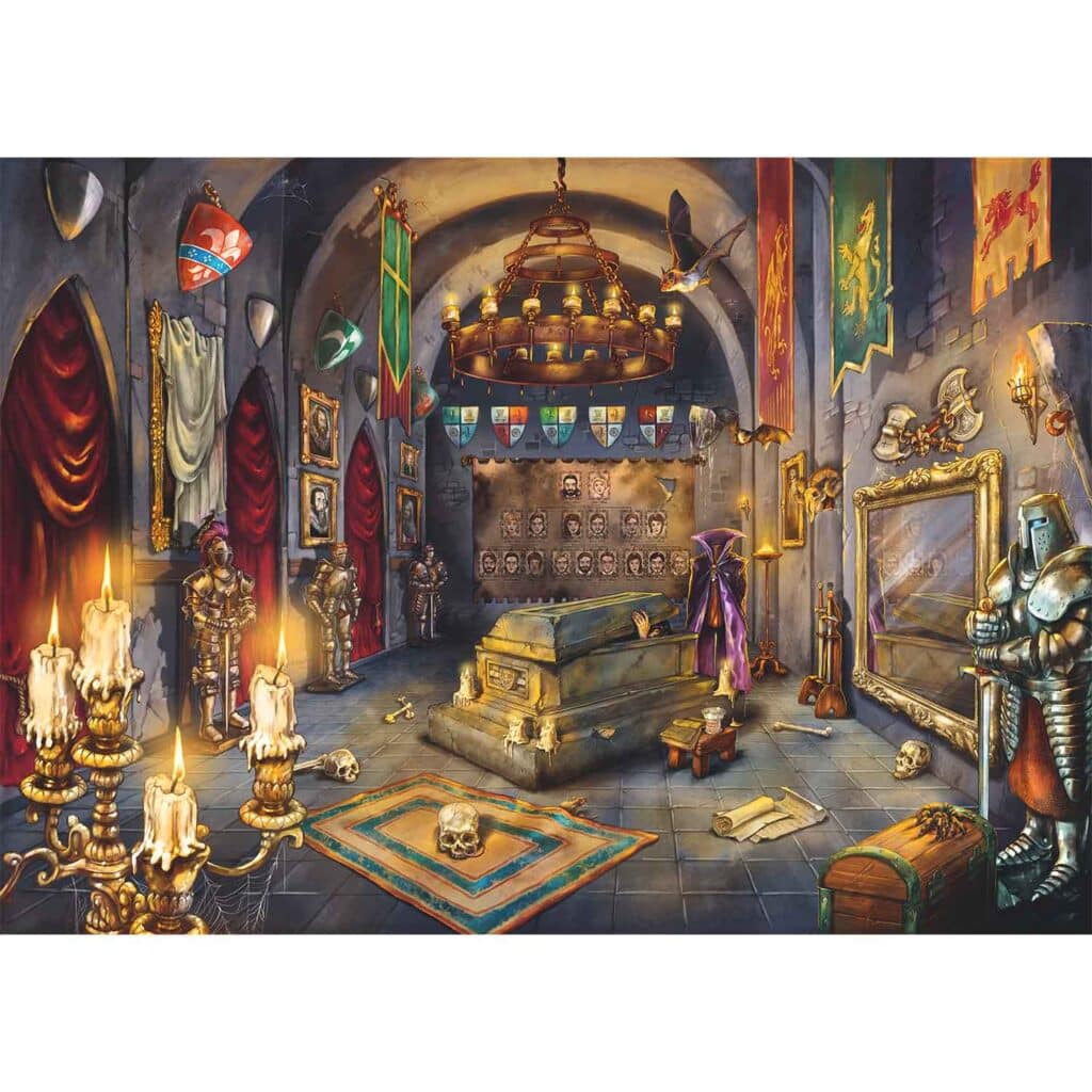 Ravensburger Pussel – Vampyrens slott 1000 bitar