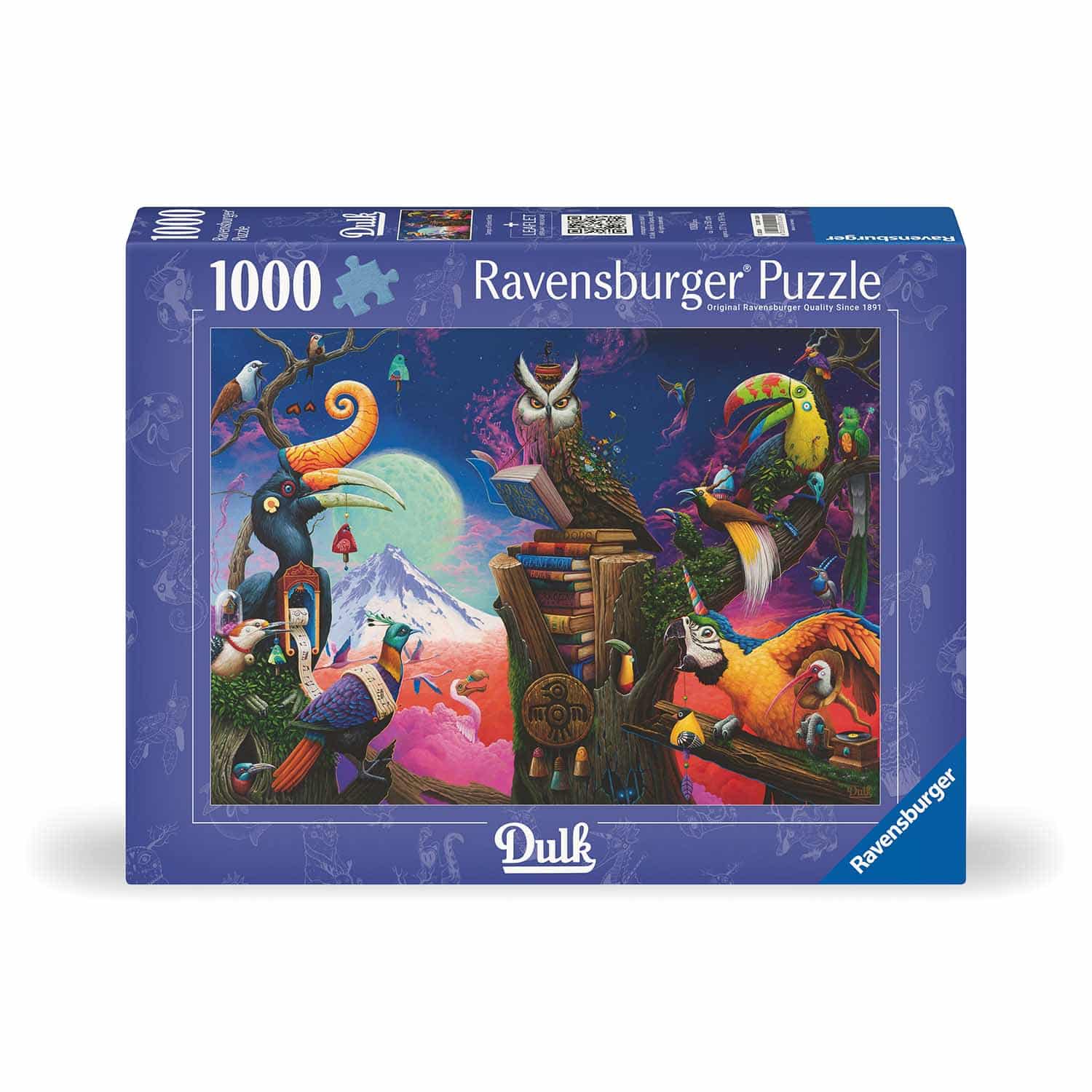 Ravensburger Pussel - Sånger av utdöda fåglar 1000 bitar