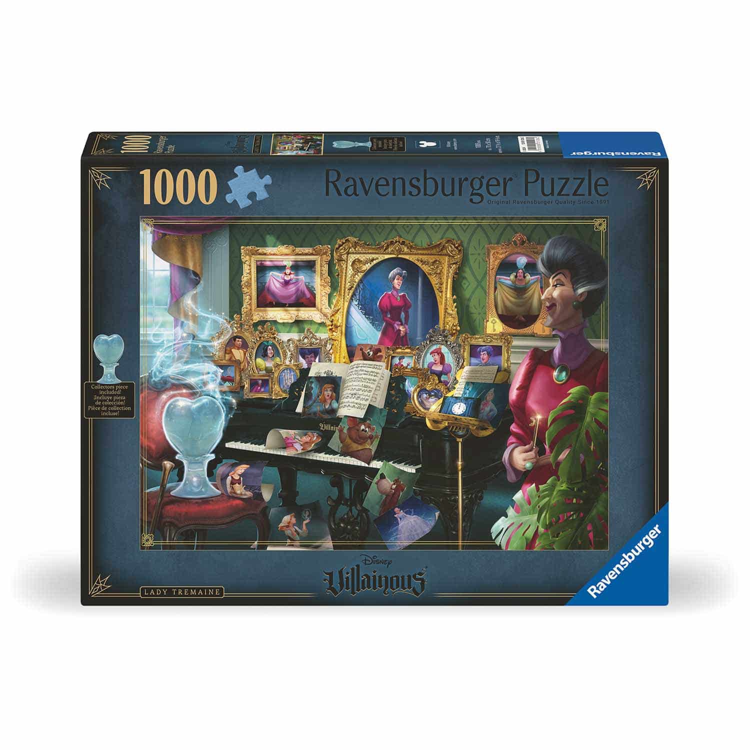 Ravensburger Pussel - Disney Villainous Skurkar: Lady Tremaine 1000 bitar