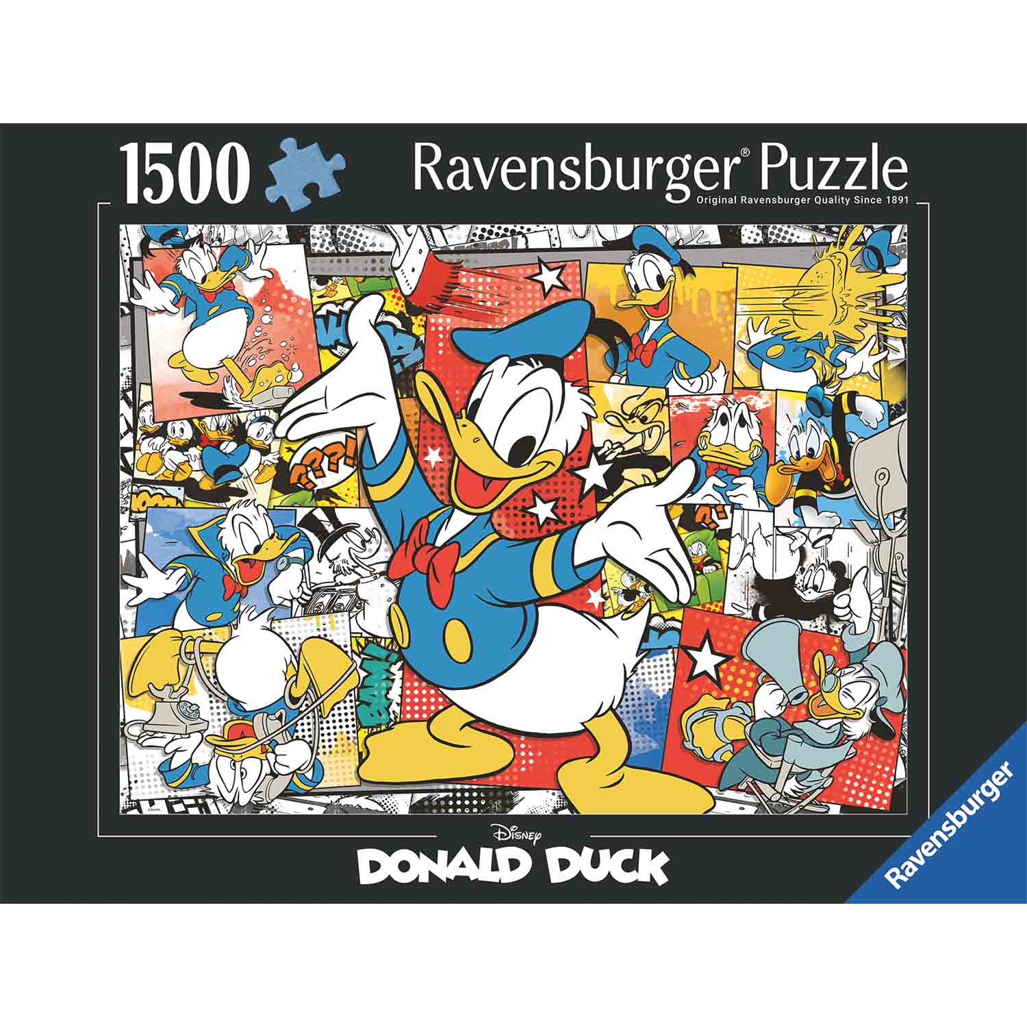 Ravensburger Pussel - Kalle Anka 1500 bitar