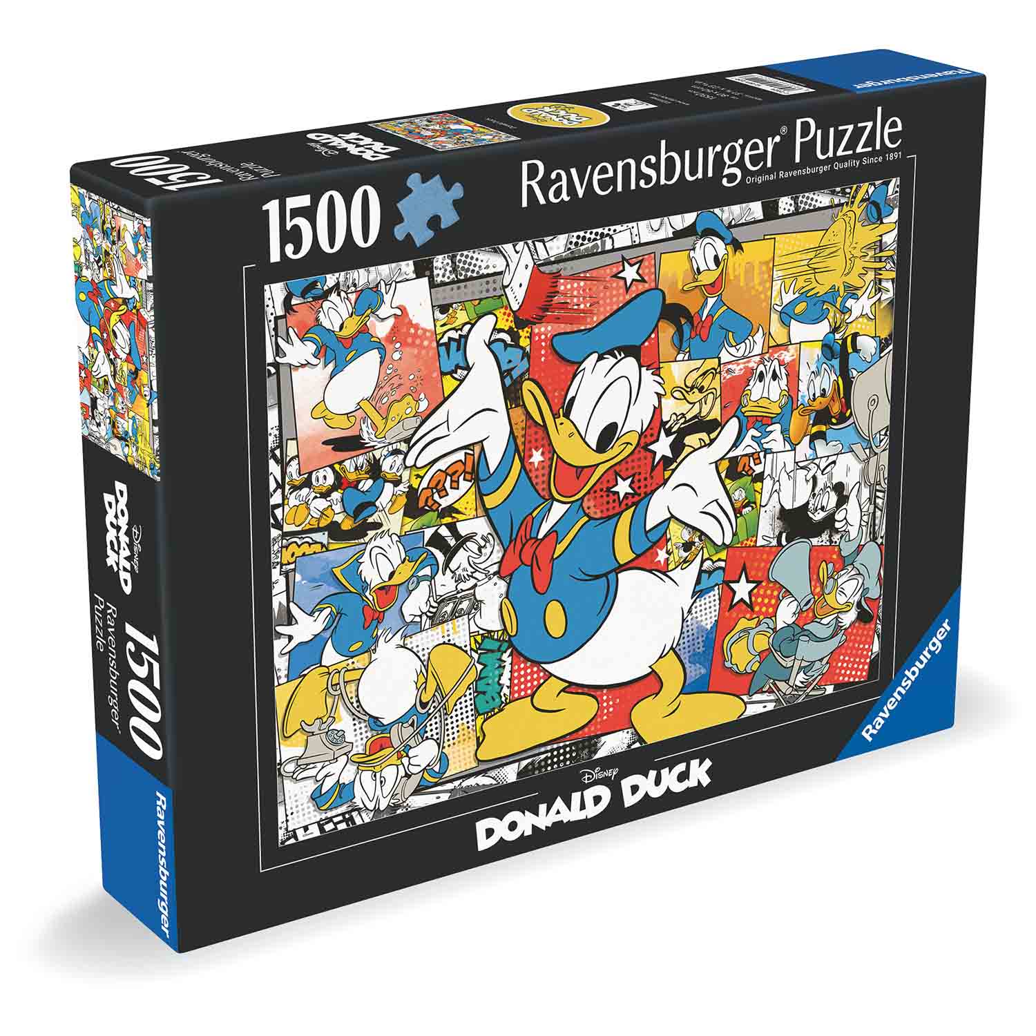 Ravensburger Puslespil – Anders And 1500 brikker
