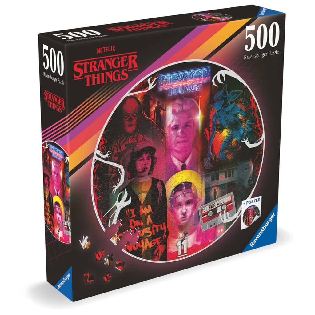 Ravensburger Pussel – Stranger Things: Vänner ljuger inte 500 bitar