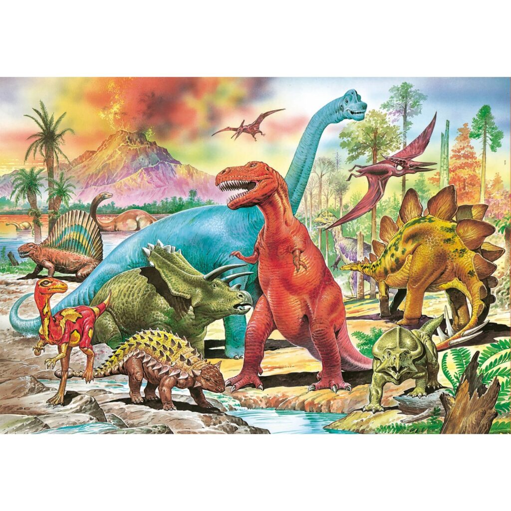 Educa Barnpussel – Dinosaurier 100 bitar