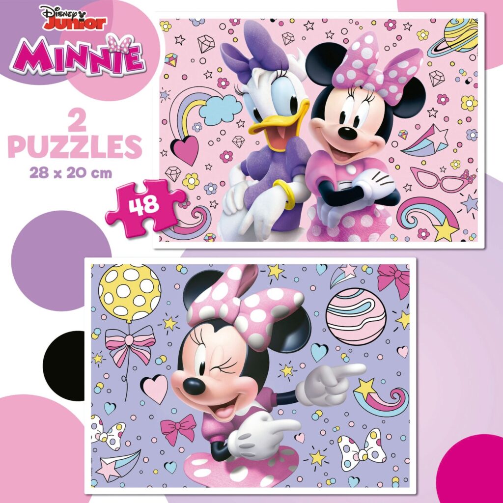 Educa Pussel – Disney: Mimmi & Kajsa 2×48 bitar