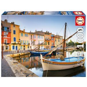 Educa Pussel - Hamnen i Martigues, Provence 1000 bitar