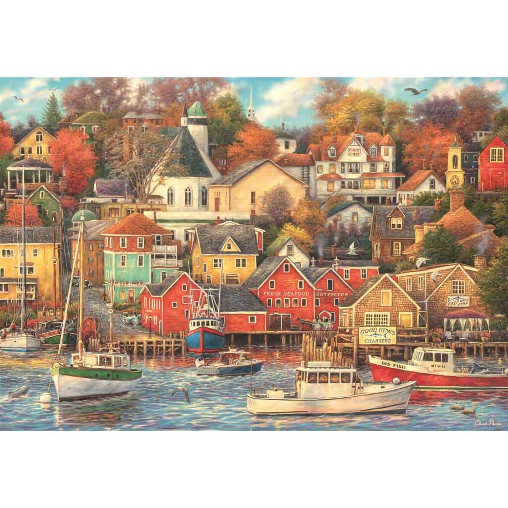 Pussel – Good Times Harbor, 1500 bitar