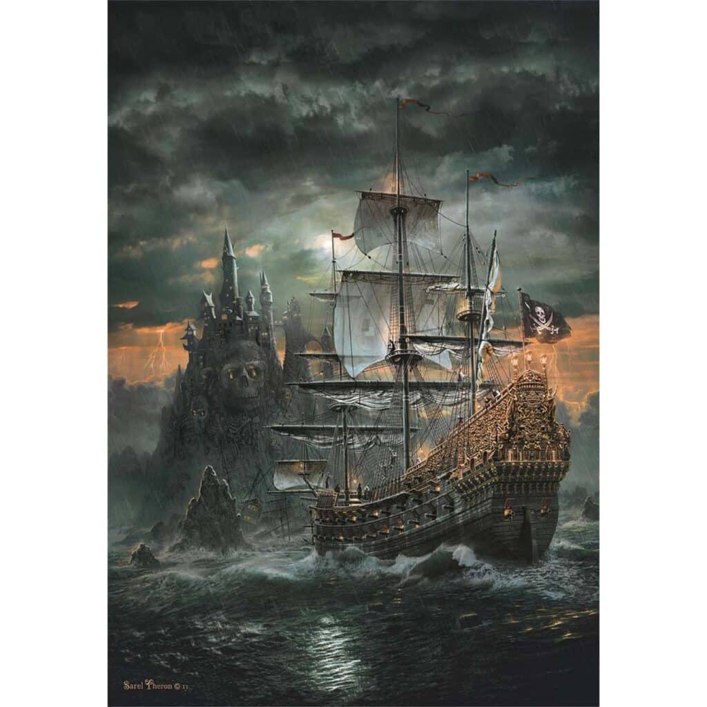 Pussel – The Pirates Ship, 1500 bitar