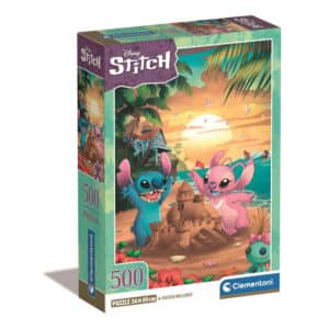 Clementoni Pussel - Disney: Stitch & Angel 500 bitar