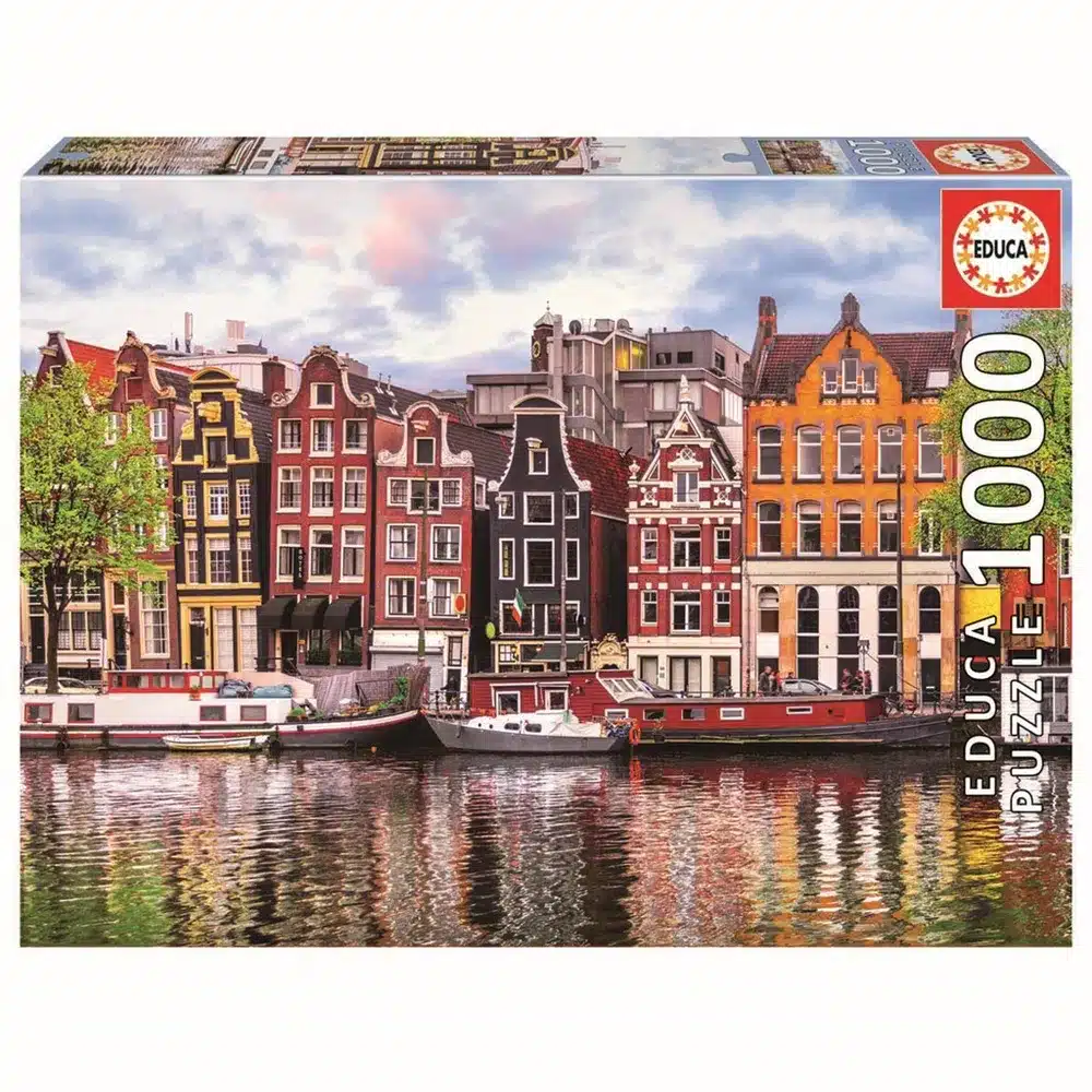 Pussel - Dancing Houses, Amsterdam, 1000 bitar