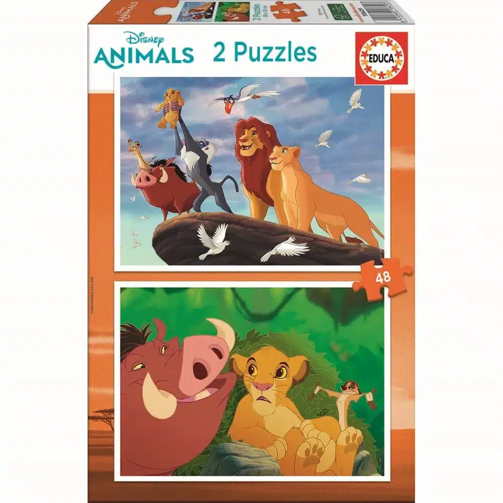 Pussel - The Lion King, 2x48 bitar