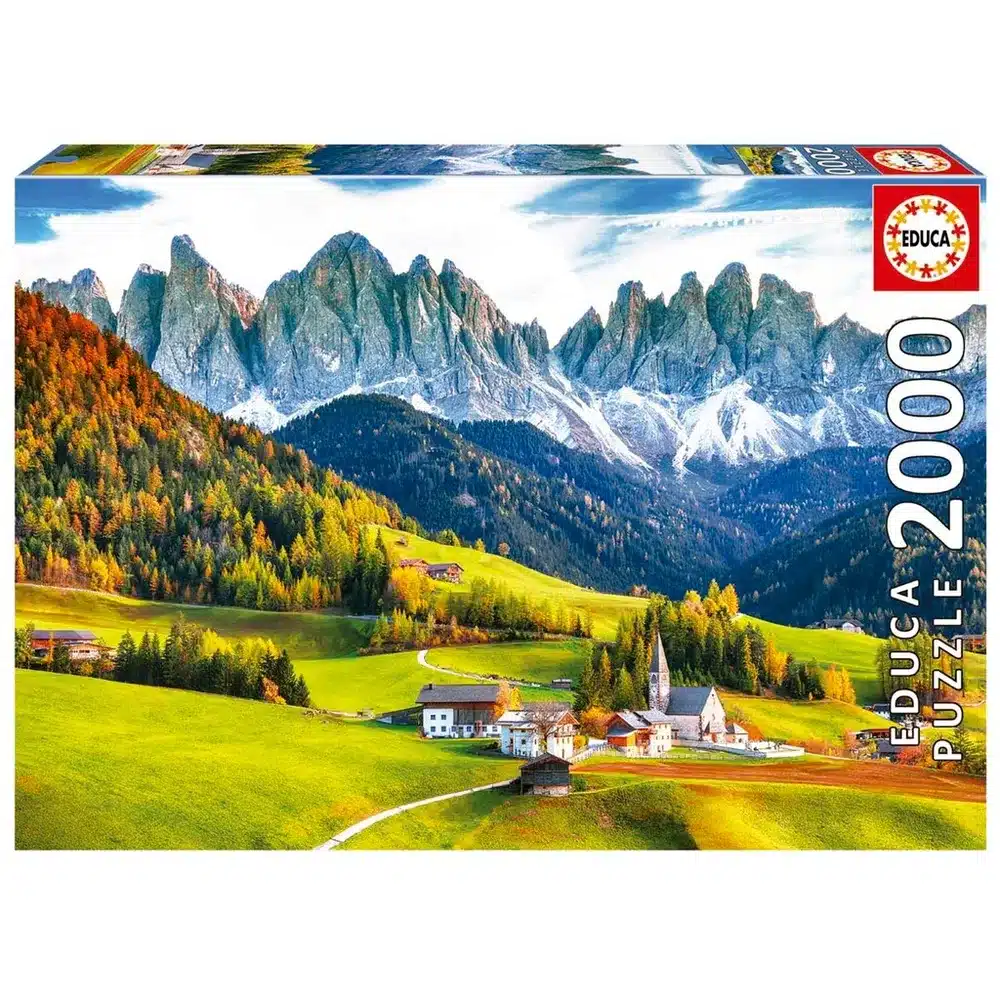 Pussel - Autumn In The Dolomites, 2000 bitar