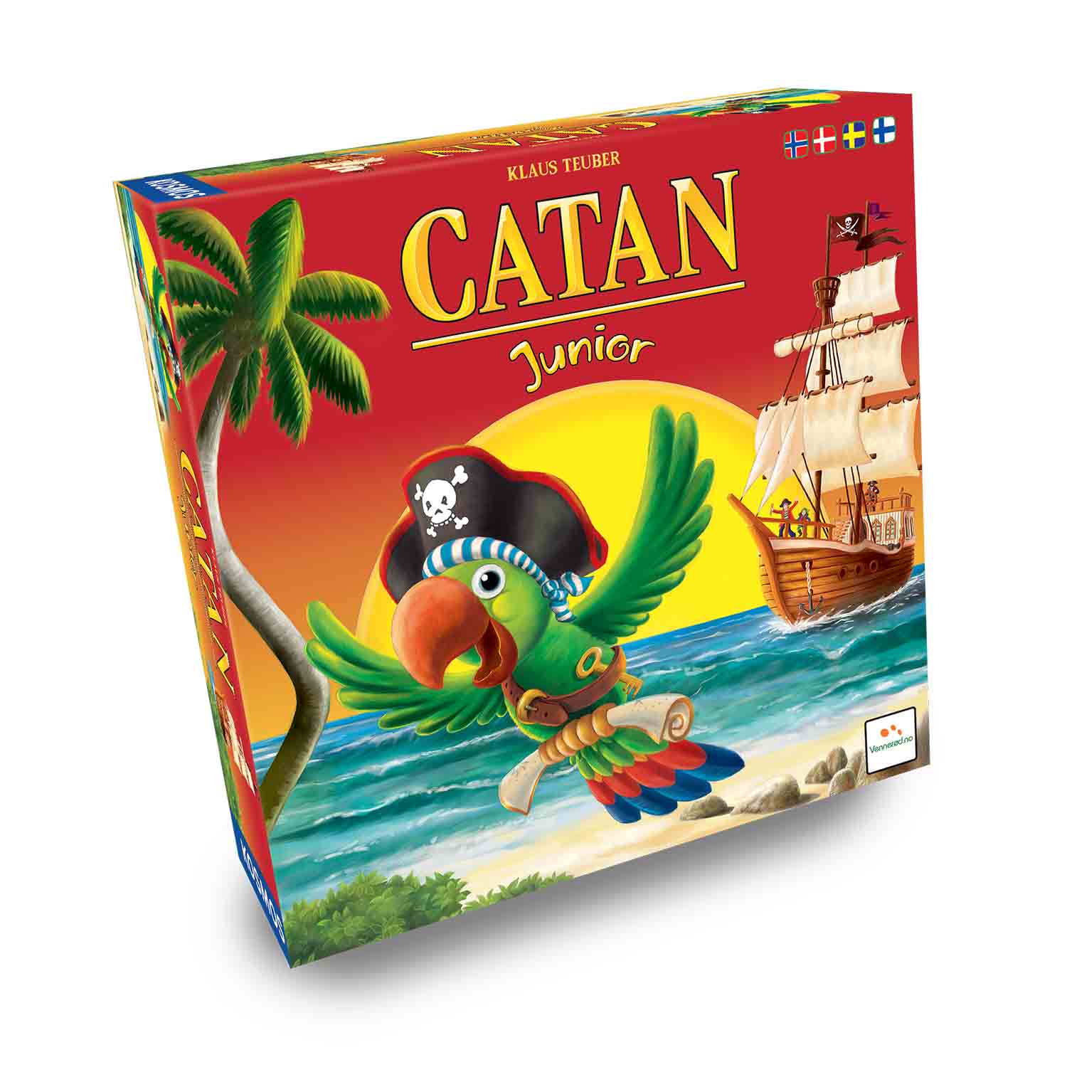 Brädspel - Catan Junior (Nordic)