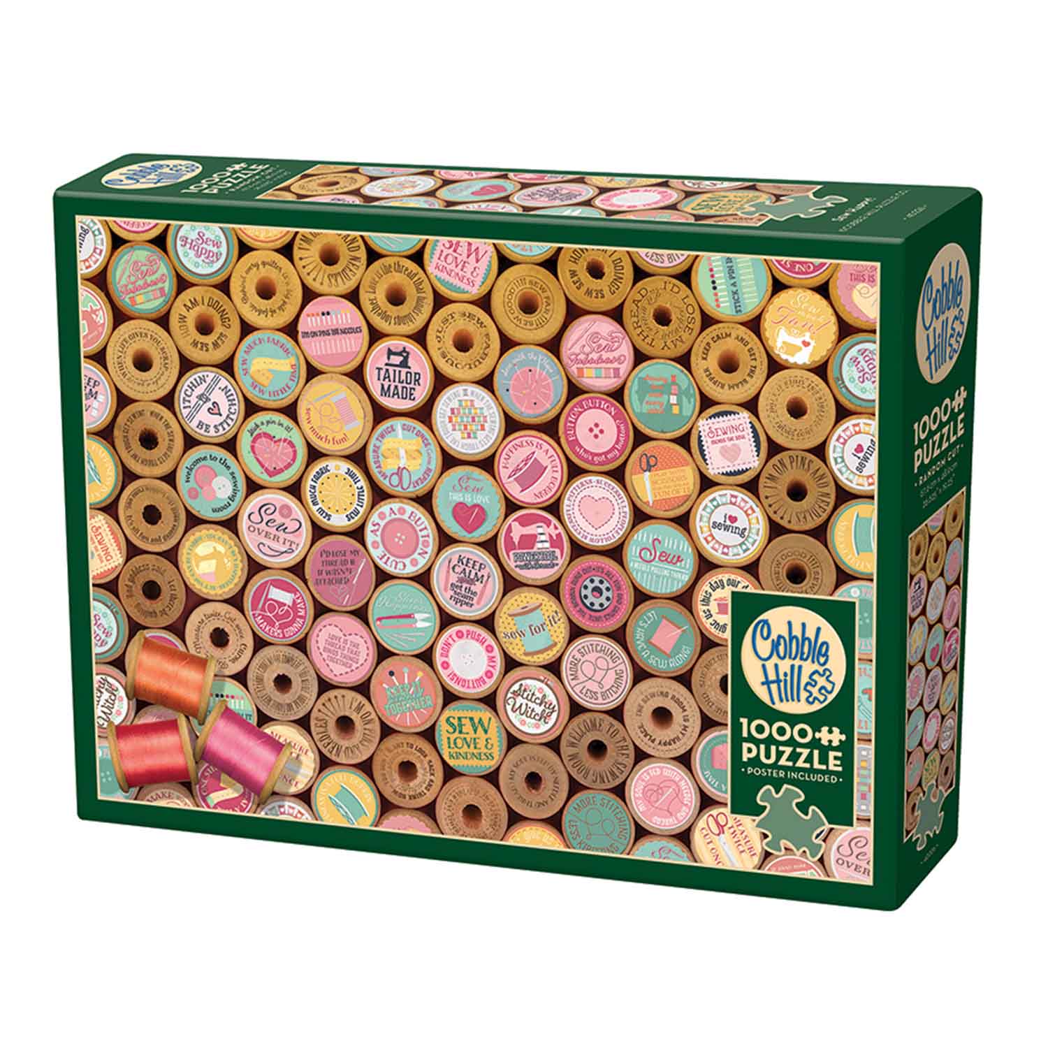 Pussel - Sew Happy!,1000bitar