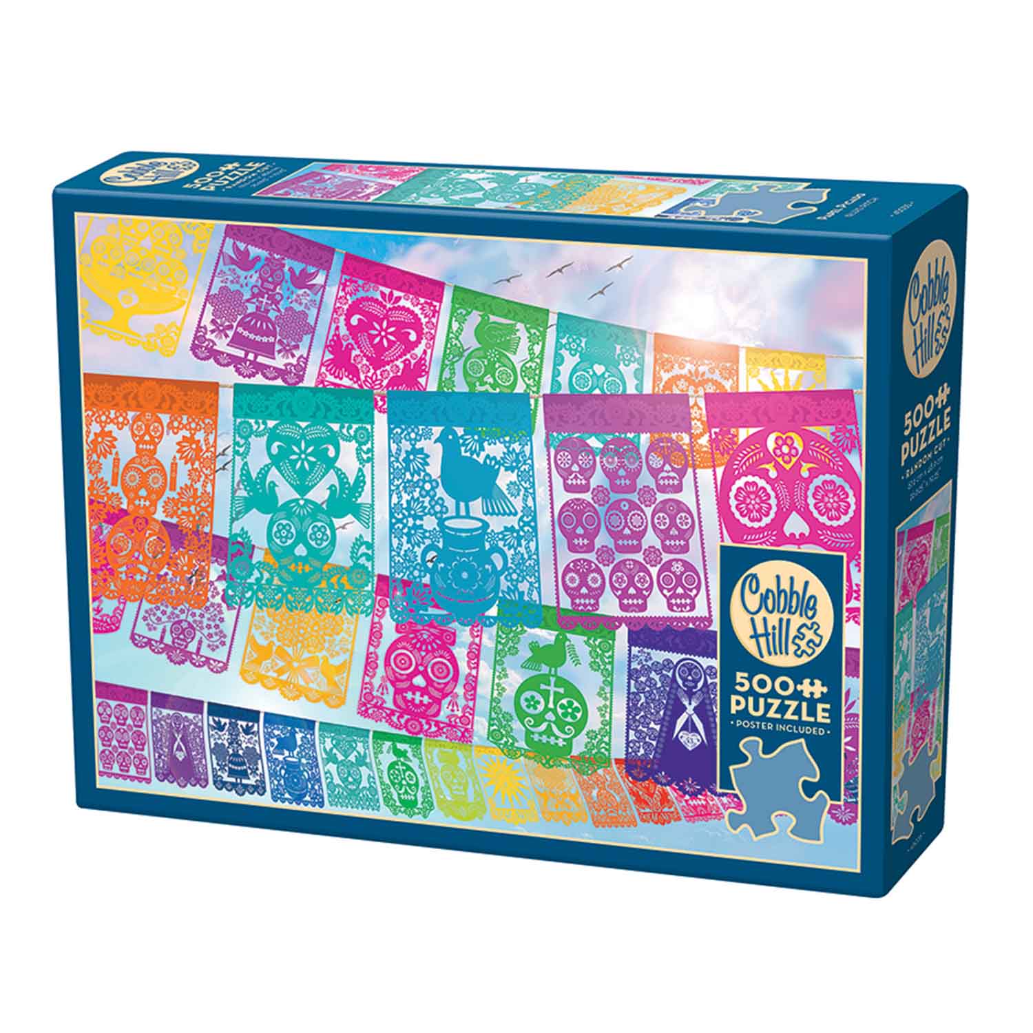 Pussel - Papel Picado, 500 bitar