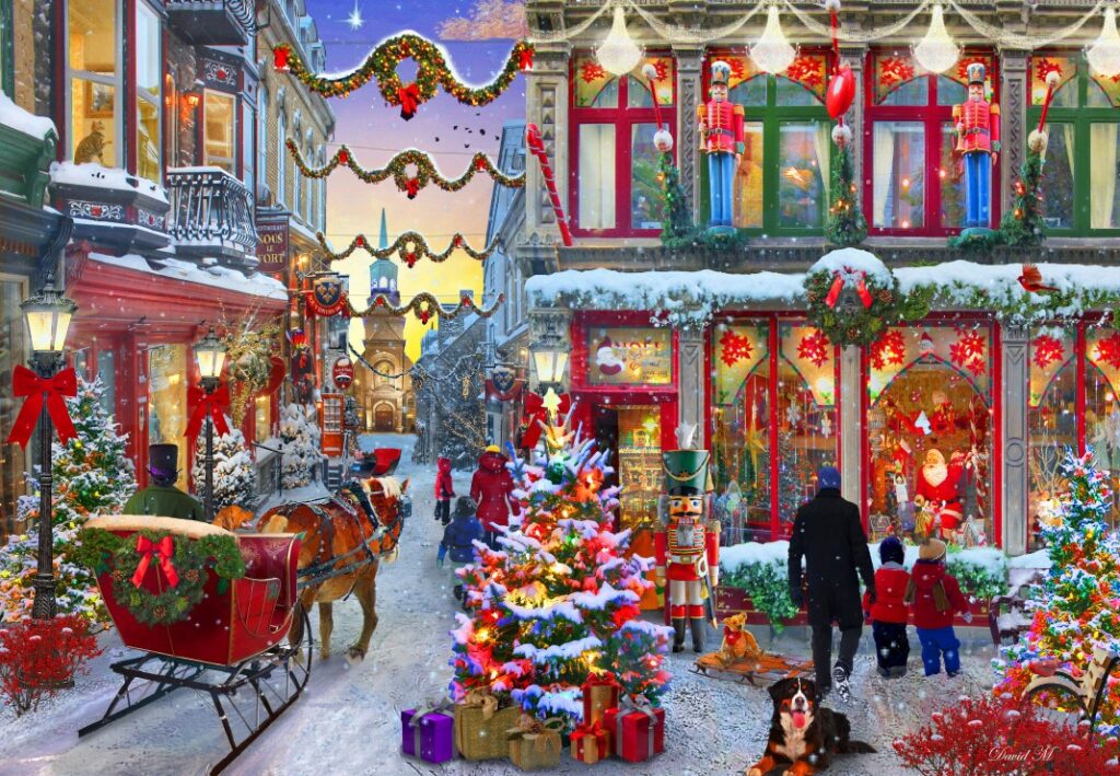 Pussel – Joy of Christmas, 1000 Bitar