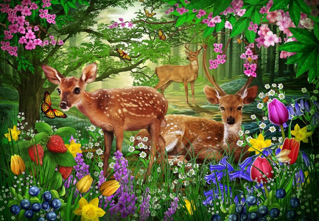 Pussel – Spirit of Spring, 1000 Bitar