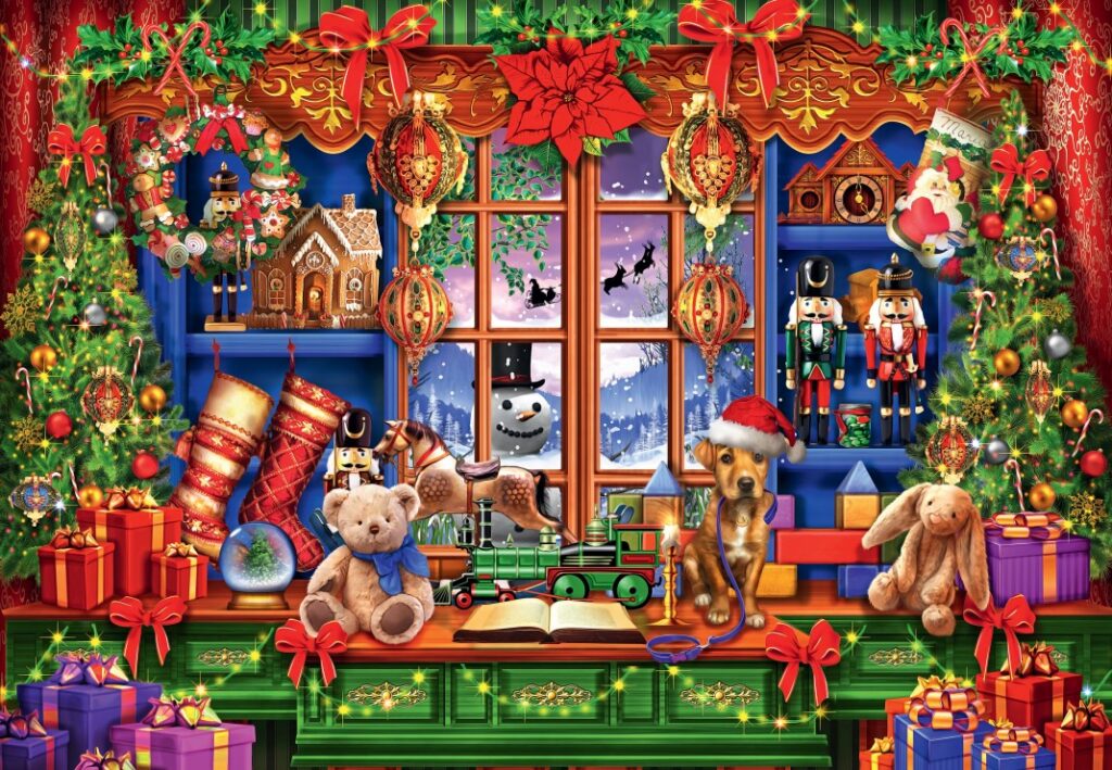 Pussel – Ye Old Christmas Shoppe, 1000 Bitar