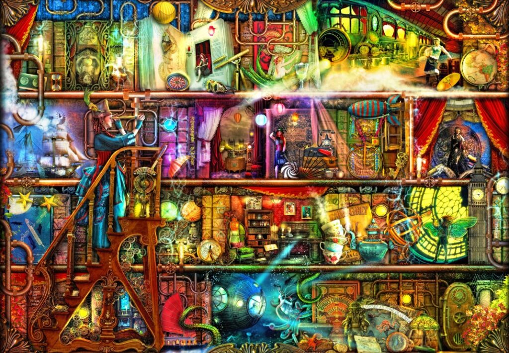 Pussel – The Fantastic Voyage, 1000 Bitar