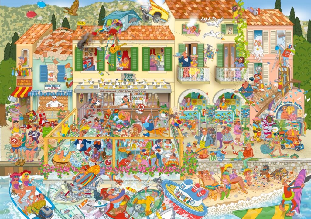 Pussel – Tourist Tango, 2000 Bitar