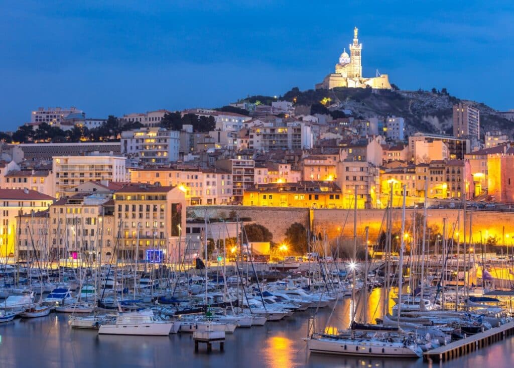 Bluebird Pussel – Marseille på natten 500 Bitar