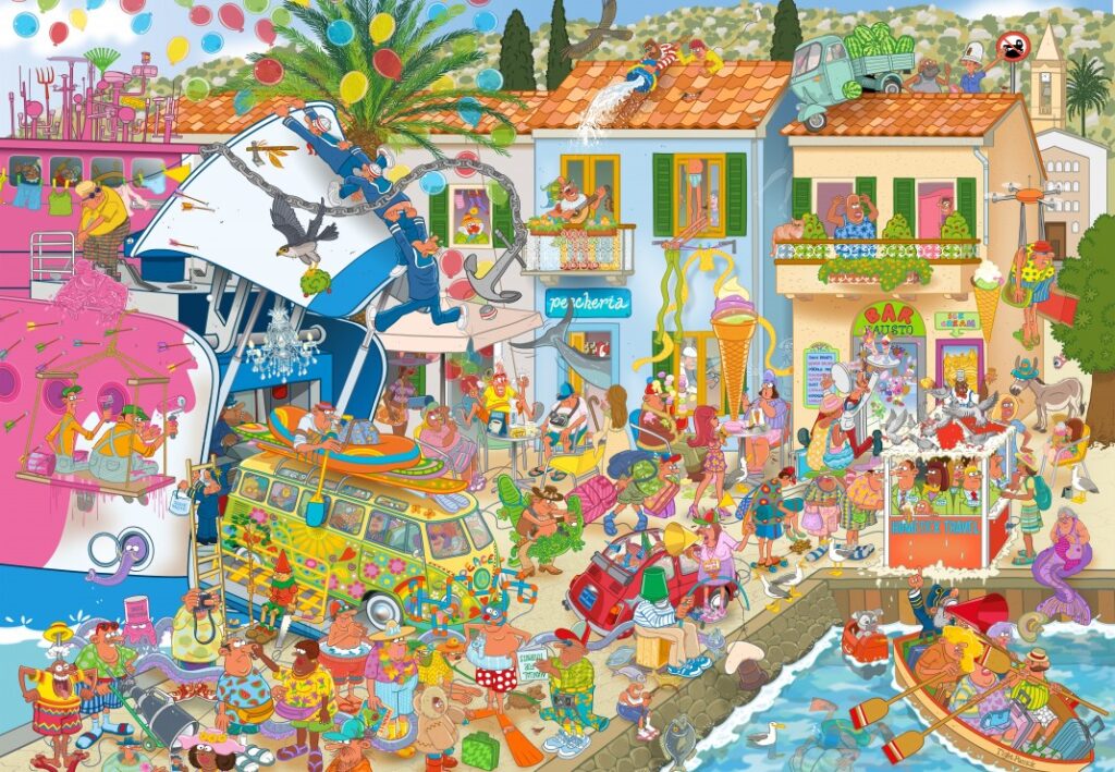 Pussel – Harbour Hilarity, 1000 Bitar