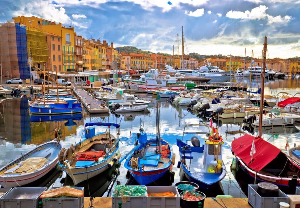 Pussel – Le Port Coloré de Saint-Tropez, 1000 bitar