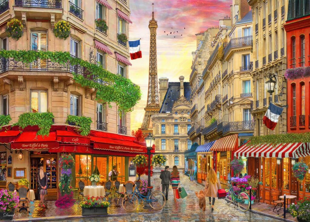 Pussel – Paris Rendez-vous, 500 bitar