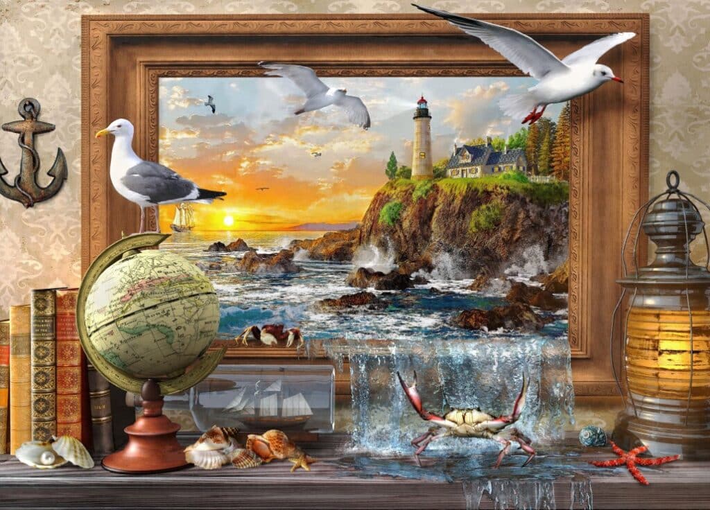 Pussel – Marine to Life, 1500 bitar