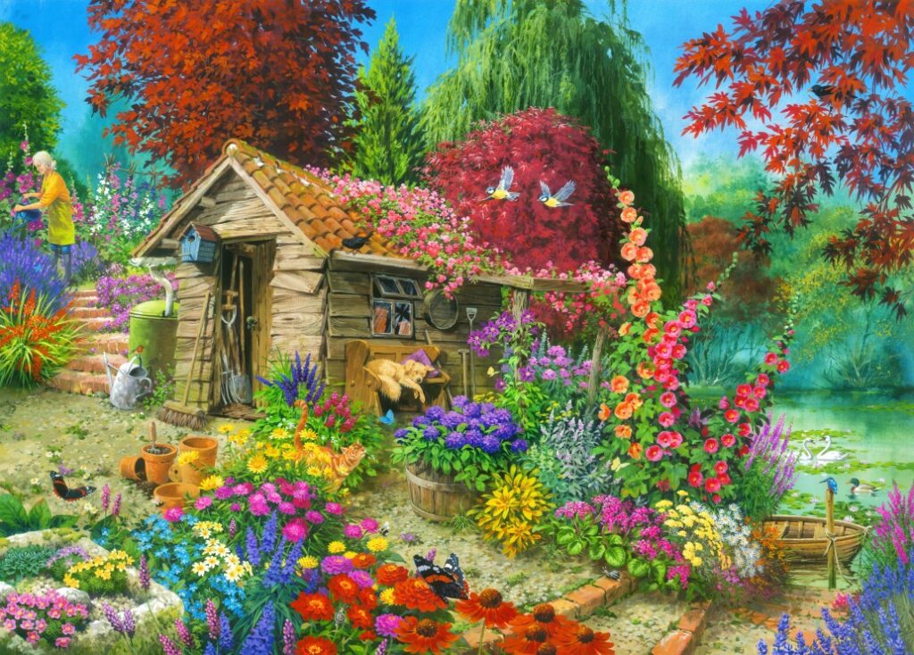 Pussel – The Garden Shed, 500 bitar
