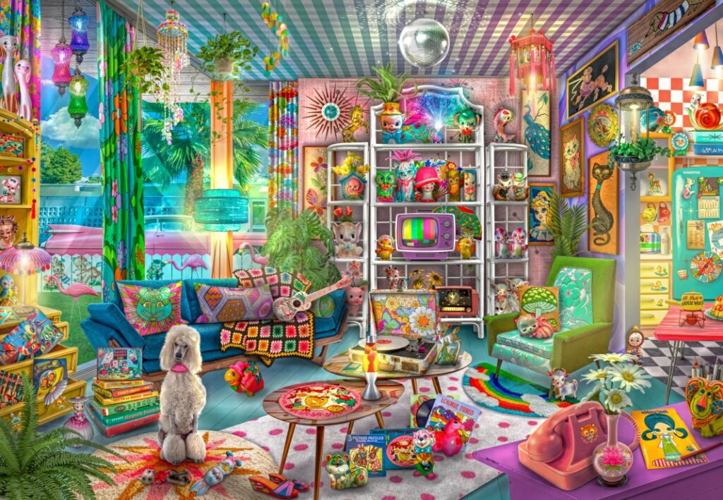 Pussel – Kitschy Cute Collector, 1000 Bitar