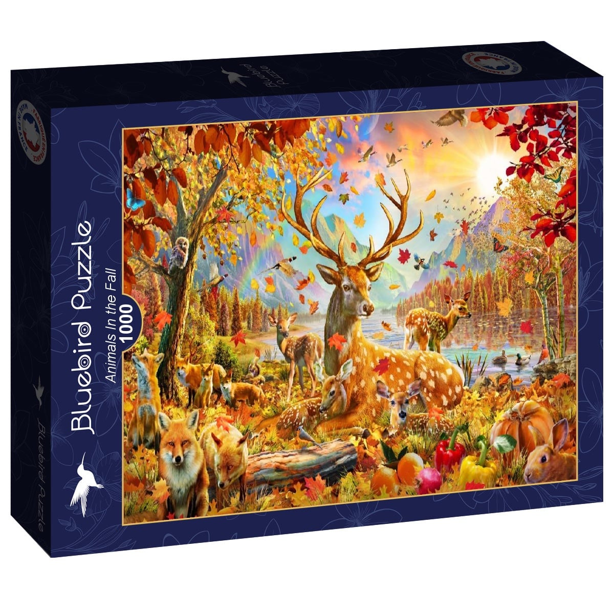 Pussel - Animals In the Fall, 1000 Bitar