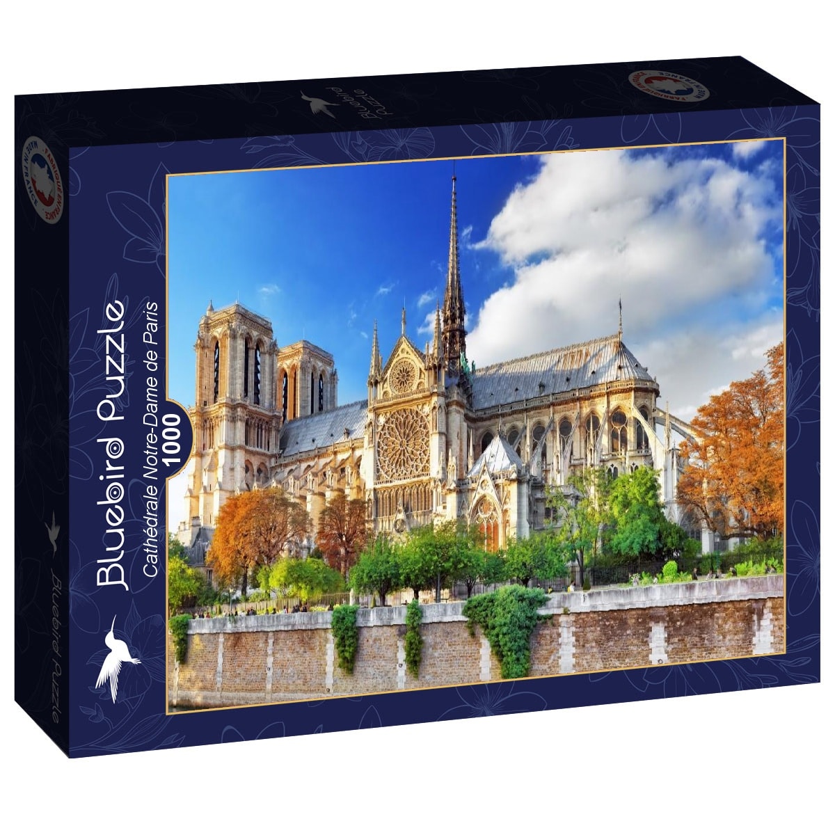 Pussel - Cathédrale Notre-Dame de Paris, 1000 bitar