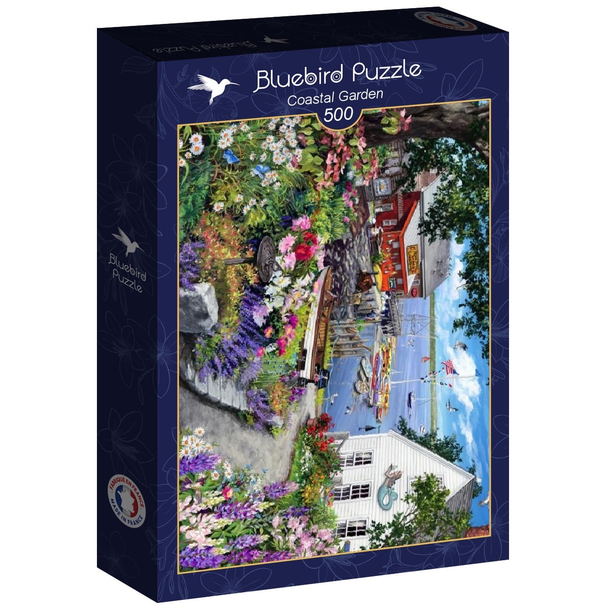 Pussel - Coastal Garden, 500 bitar