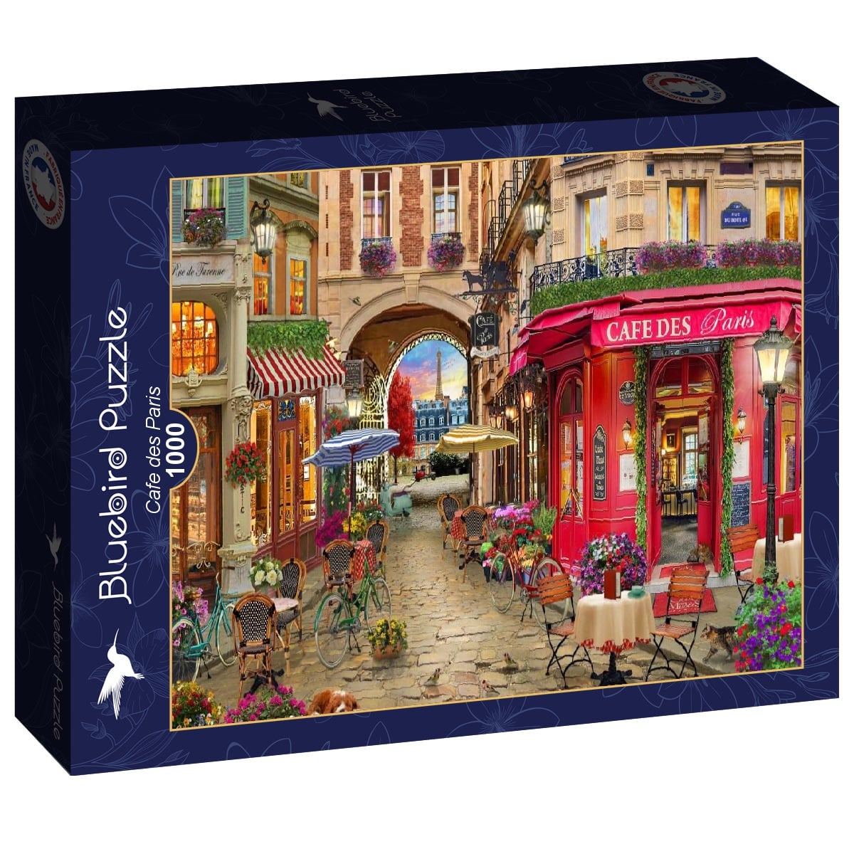 Paris - Cafe des Paris, 1000 bitar