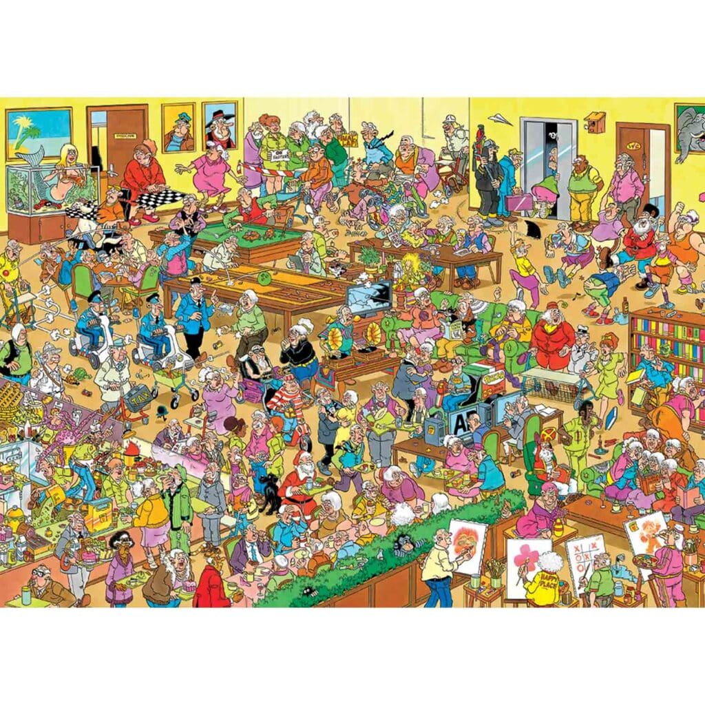 Pussel – The Retirement Home, 1000 bitar